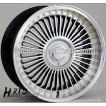 Ruedas de aluminio de HRTC para el automóvil 15 pulgadas 17inch